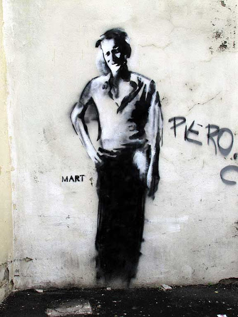 Mart Signed Street Art murales Piero Ciampi